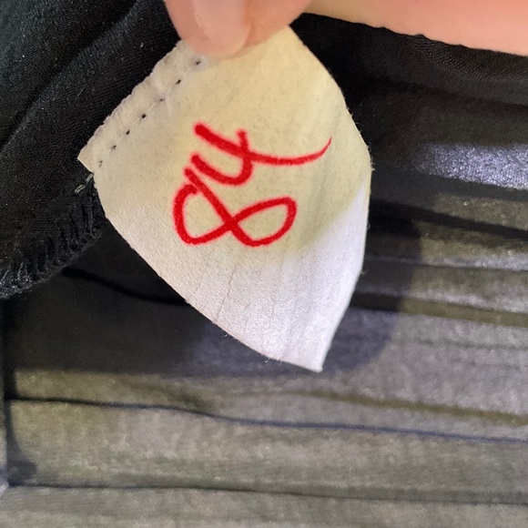 Komarov Y2K Sequin Sheer Going Out Top Indie Whimsigoth Vampire Concert Black M - Picture 8 of 9